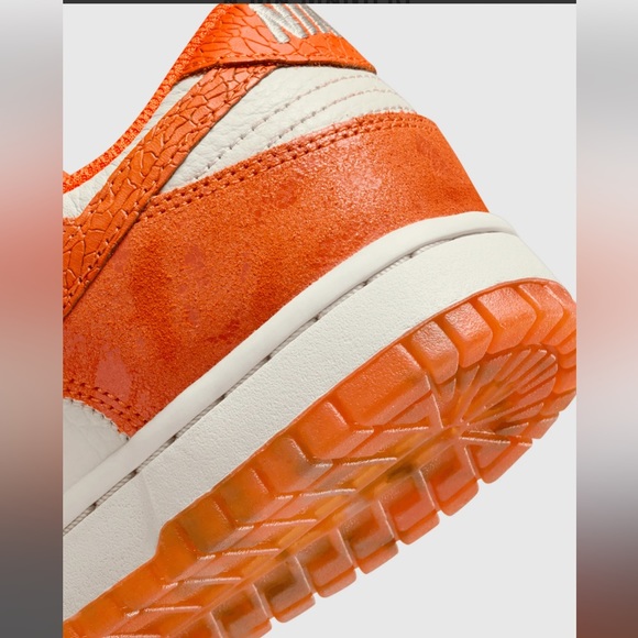 Nike Women’s Dunk Low- Cracked Orange - Picture 3 of 7